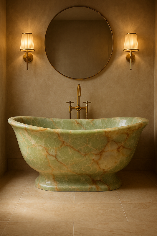 Botanic Green Onyx Bathtub