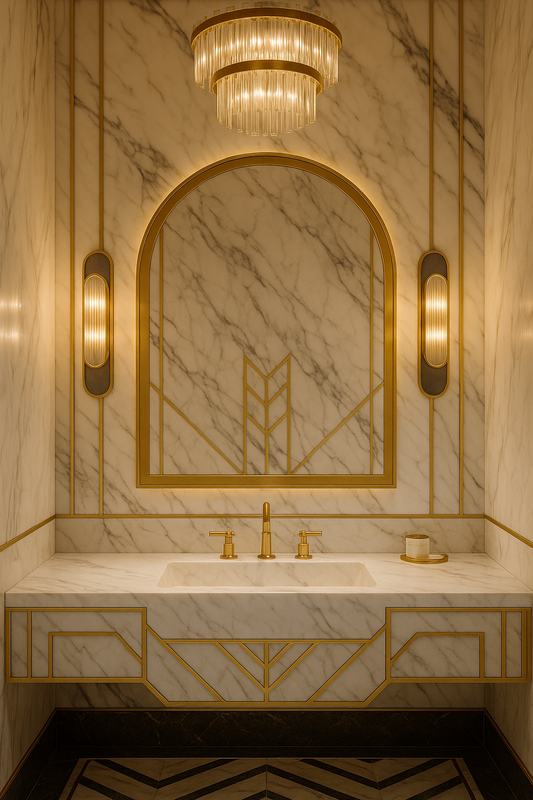 Carrara Marble Sink