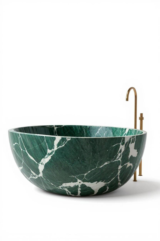 Verde Alpi Marble Bathtub
