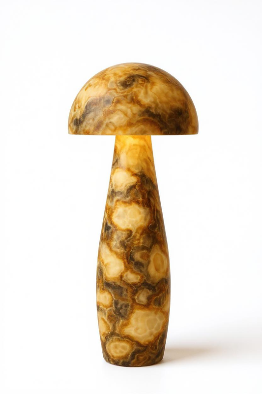 Amber Onyx Marble Lamp Design